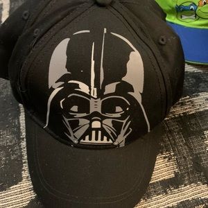 Darth Vader Star Wars Black Kids Adjustable Hat. NWT New